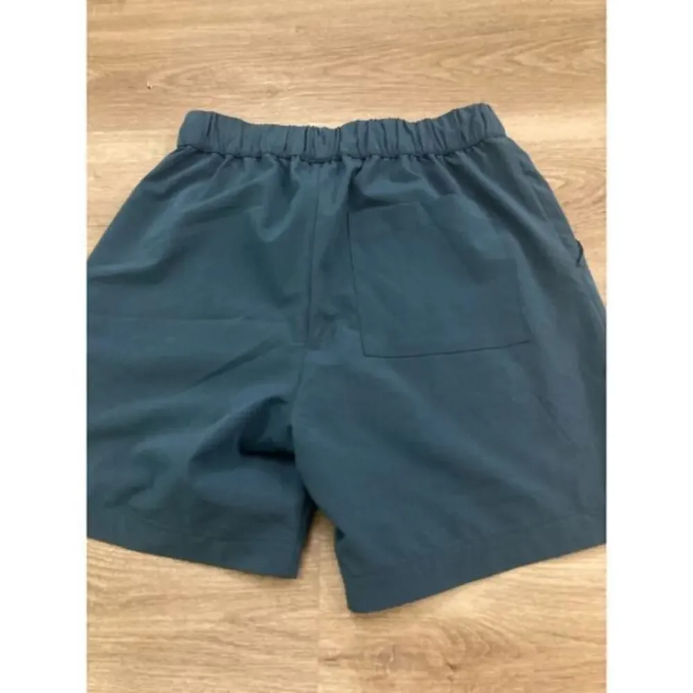 Original Use Men's Blue Woven Cargo Drawstring Shorts XS‎ Casual Summer Wear